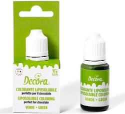 Decora Zsírszínezék, 15 g, zöld - Decora (9600083)