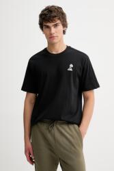 Adidas pamut póló Coffee Cafe - fekete L