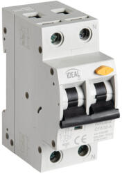 Kanlux 23216 KRO6-2/C10/30-A é. v. relé, kismegszakító + életvéd. relé (23216)