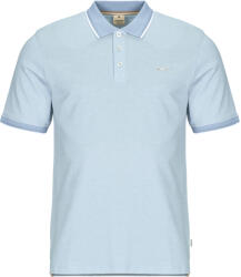 JACK & JONES Tricou Polo mânecă scurtă Bărbați JPRBLUALVES SS POLO Jack & Jones albastru EU L