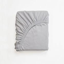 Ourbaby® Cearșaf de bumbac 200x80 cm - gri