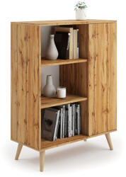  Dulap raft Fondi stejar auriu craft, stil scandinav Raft
