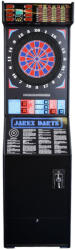 Jarex Darts ligás darts automata, fekete Érmevizsgáló: Érmevizsgálóval