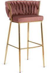  Hoker FLORES 2 Różowy Welurowy (ME-ME-FLORES2-R-ZL-V-H)