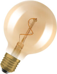 OSRAM G120 Vintage E27 LED izzó 1.8W 30lm 2200K Meleg 320° Borostyánszínű Izzószál Vintage 1906 Osram (4099854551925)