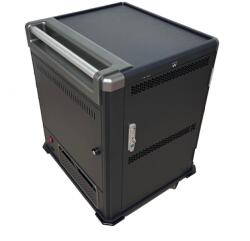 Ewent EW1703 tároló/töltő kocsi és szekrény mobileszközökhöz Tároló kocsi mobileszközökhöz Fekete, Szürke (EW1703)