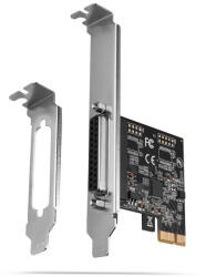 AXAGON I/O bővítőkártya AXAGON PCEA-P1N 1x párhuzamos port adapter w. SP & LP (PCEA-P1N)