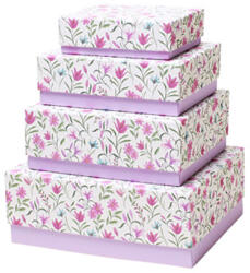  Rössler ajándékdoboz (28, 5x23, 8x11 cm) rózsaszín tav. virágos, Cornwall (6) (13431725104)