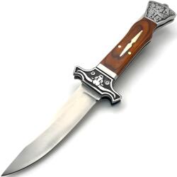 HARAHU Kültéri összecsukható kés MA123 - A - Barna KP39422