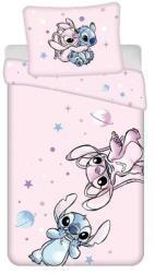 Jerry Fabrics Ágynemű garnitúra Bed set Lilo and Stitch Universe 140x200 + 70x90 cm