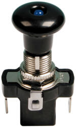 Lampa Kapcsoló ledes, Húzó, Kék (0145572)