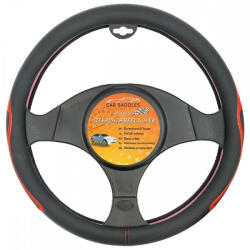 CarSaddles Kormányvédő, Fényes, Fekete-Piros, 37-39 cm (30BF28BKRO)
