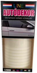 Line Öntapadós Dekorcsík 8x130cm, Fehér, 77 (30311772)