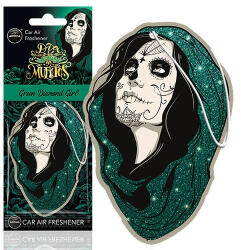 Aroma Car Illatosító, Dia de les Muertos, Green Diamond Gril (5483279)