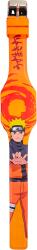 Puckator Naruto szilikon LED karóra - narancssárga
