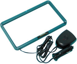 Lampa Rádiókeret Fluoreszkáló Kék, 18, 3x10, 2cm 12V (0172937)