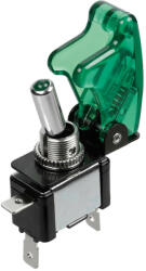 Lampa Kapcsoló fedeles, Zöld (0145563)