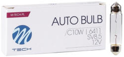m-tech Izzó 12v 10w T11x41 Sv8, 5 Db (72z44)