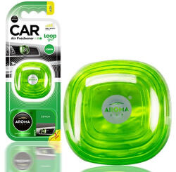 Aroma Car Illatosító, Loop Gél, Lemon (5463116)