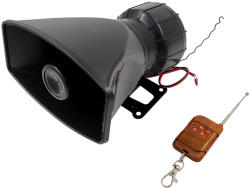 MaxSpeed Sziréna + Távirányító, 60W (56HN733)