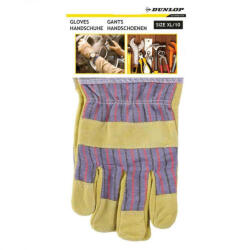 Dunlop Munkakesztyű, Textíl-Bőr, XL(10) (33476902)