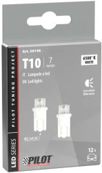 LAMPA Izzó Lampa 12 V T10 2db Feh. Le (0158146)