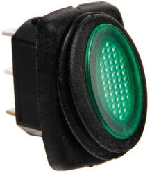 Lampa Kapcsoló ledes, Zöld (0145536)