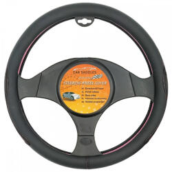 CarSaddles Kormányvédő, Fényes, Fekete, 37-39 cm (30BF28BK)