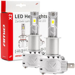 AMiO LED fényszórók X2 Series H3 12V 2db (0502971)