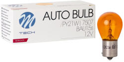 m-tech Izzó 12v 21w Borostyán Db Py21w Bau15s (72z36)