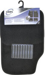 JBM Autószőnyeg, Szett, Textil, Fekete (0252530)