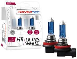 m-tech Powertec, H11+100% Izzó Ultra White, Pár (72531407)