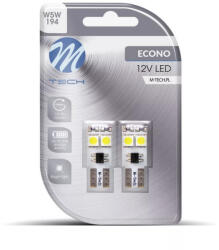 m-tech LB313W T10 Led Izzó, Fehér, Canbus, 12V W5W (72LB313W)