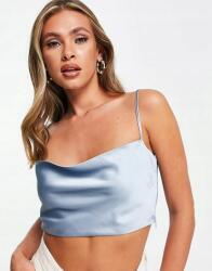 NA-KD Kék Szatén Felső (36) (547613)