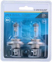 Dunlop H4 60/55W Izzó Párban, 12V P43T (33476711)