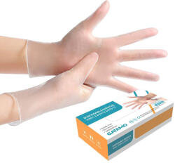 Gatamo Egyszer Használatos Vinnyil Kesztyű S Méret 100db (301005S)