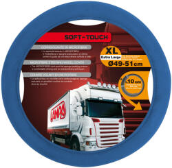 LAMPA Soft Touch Kormányvédő - Kék, XL 49-51cm (0198673)