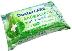 Doctor Care Antibakteriális, Törlőkendő, 72 db-os (30500194)