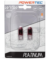 m-tech Izzó 12v 5w T10 Wy5w Pár Króm Fejű (72ptzch28-02b)