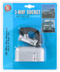 ALL Ride AllRide 12/24 V -os 3-as szivargyújtó elosztó (33287034)