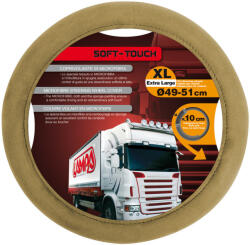 LAMPA Soft Touch Kormányvédő - Bézs, 49-51Cm XL (0198689)