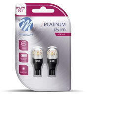 m-tech LB834W02B, T15 Led Izzó, Fehér, Canbus (72LB834W02B)