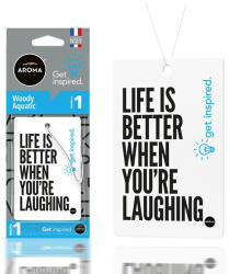 Aroma Car Get Inspired, Woody Aquatic (5492726)