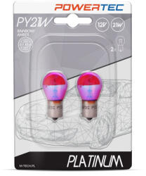 m-tech Izzó 12v 21w Py21w Szivárvány Bau15s 2 Db (72ptzrb36-02b)