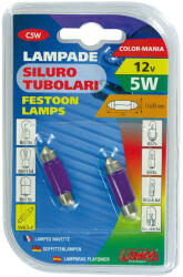 LAMPA Izzó Lampa 12 V 5w Sof. Lila 3 (0158341)
