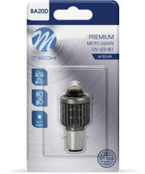m-tech Izzó 12v Ba20d Led 1 Db 3570 Smd Led (72lb572w-01b)