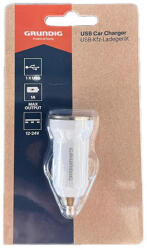 Grundig Szivargyújtós Töltő Usb, 1A 12-24V (33260945)