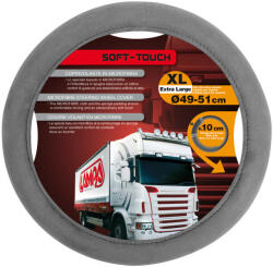 LAMPA Soft Touch Kormányvédő - Szürke, XL 49-51cm (0198677)