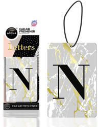 Aroma Car Illatosító, Betű, Fekete, "N (5483420)