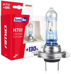 AMiO Halogén Izzók H7 12V 55W LumiTec LIMITED +130% DUO (0501406)